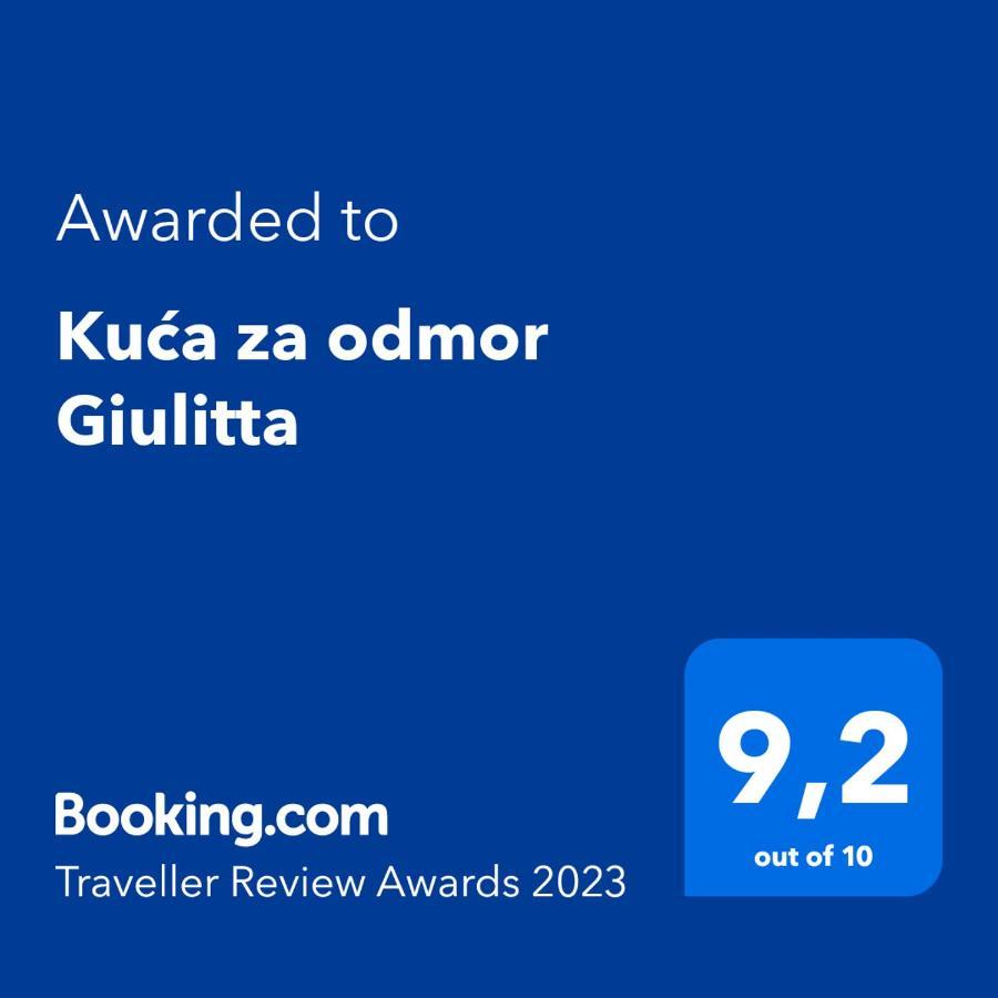 Вилла Kuca Za Odmor Giulitta Порат Экстерьер фото